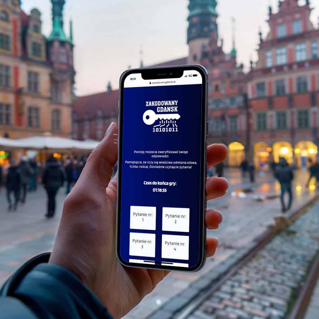 aplikacja zarządzająca grą miejską w Toruniu